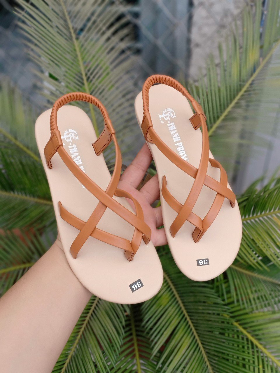 Giày sandal nữ 3c có size lớn 35-41
