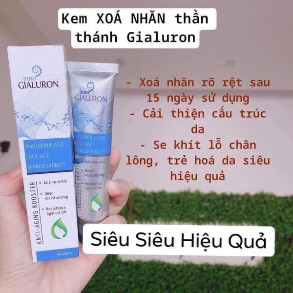 Serum inno gialuron - nâng cơ, trẻ hoá, trắng sáng, làm đẹp da mặt 40ml