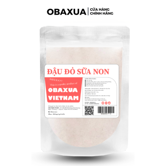 Bột Đậu Đỏ Sữa Non OBAXUA Nguyên chất Giúp Dưỡng Trắng, Cấp Ẩm & Làm Sạch Da body