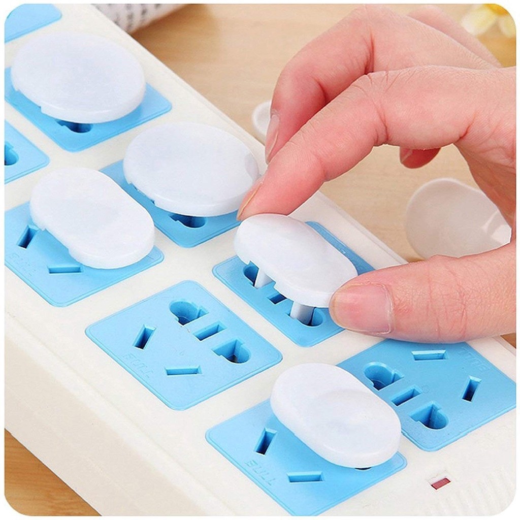 Combo 20 nút bịt ổ điện, nút che ổ điện an toàn cho bé, dễ sử dụng