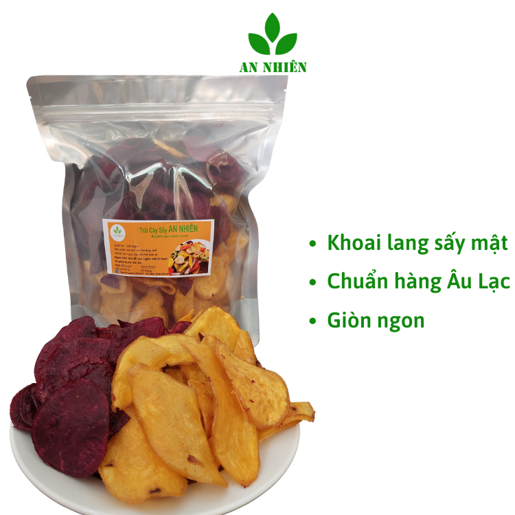 Khoai lang sấy mật ong trái cây sấy 300gr An Nhiên