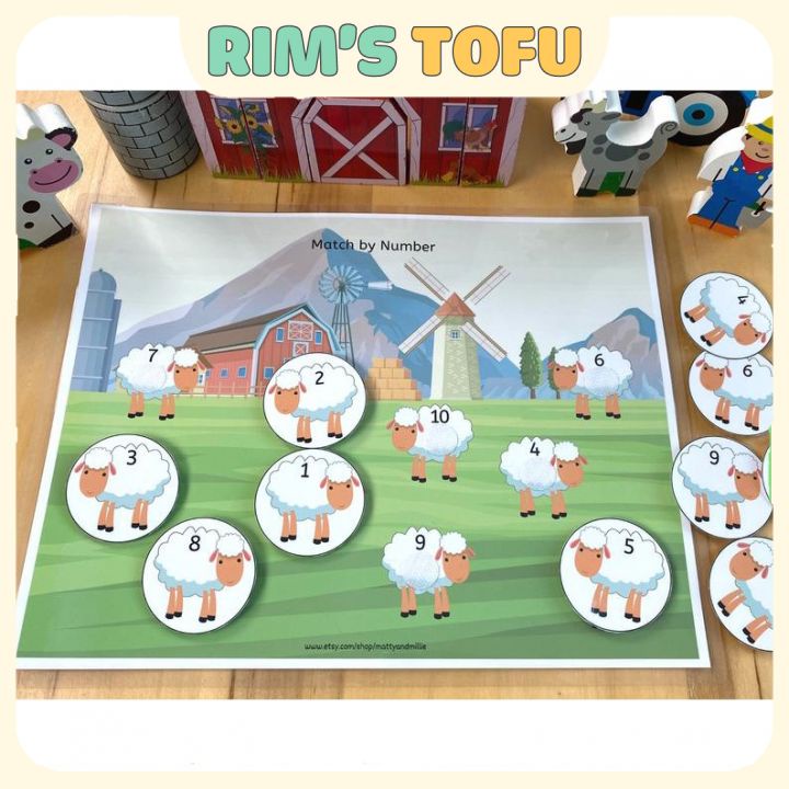 SALE! Học liệu bóc dán tổng hợp cho bé làm quen - Đồ chơi giáo dục sớm Montessori cho bé