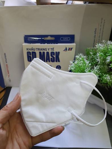 Hộp 10 chiếc khẩu trang 6D mask (đeo thoáng và êm)