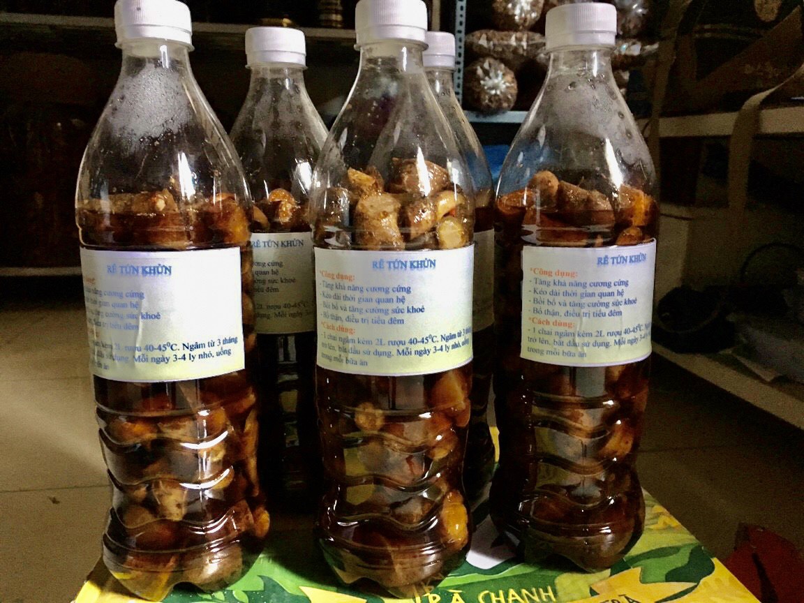 01 chai ngâm Tứn khửn