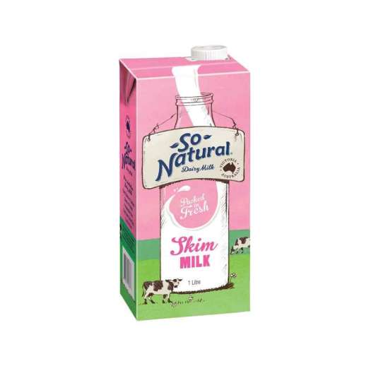 SỮA TƯƠI TÁCH BÉO TIỆT TRÙNG SO NATURAL- SKIM MILK