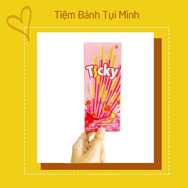 Bánh que Ticky vị Dâu