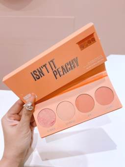 Bảng Phấn Má 4 Ô Revolution Makeup Obsession Isn't It Peachy Blush Palette