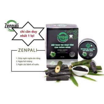Bột Than Tre Hoạt Tính Trắng Răng Zenpali [Hàng Chính Hãng]
