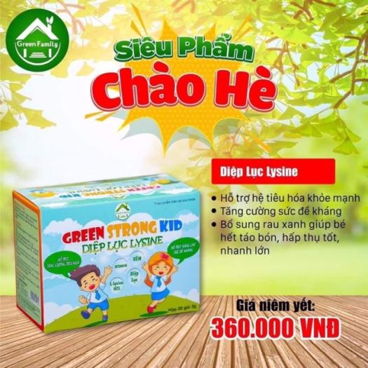 diệp lục lysine kid 30 gói