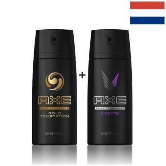 2 CHAI XỊT KHỬ MÙI TOÀN THÂN AXE - HÀ LAN - 150ml/chai- Nhiều hương
