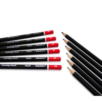 Bút chì kỹ thuật 2B-6B Stacom