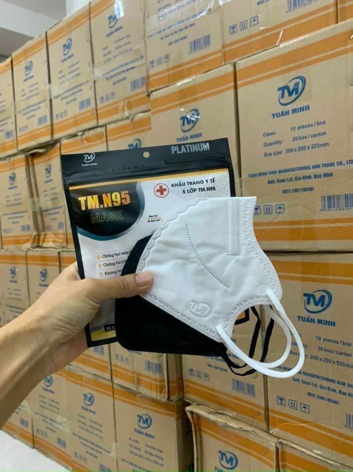 100c khẩu trang 6d tuấn minh mask chính hãng