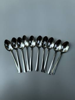 Combo 10 Muỗng súp nhọn inox chuyên dùng ăn cơm dĩa, cơm sườn, đa năng