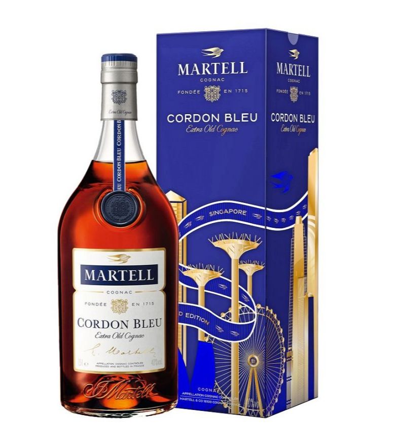 Martell Cordon Bleu 700Ml With Box - Classic Cognac For