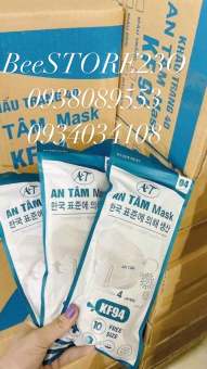 SET 100 cái / 10 Bịch khẩu trang KF94 ATâm/Uni/APhong nhiều màu MIX lựa chọn, Giấy kháng khuẩn 4 Lớp Giá Xưởng Không qua trung gian