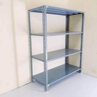 Kệ sắt v lỗ lắp ghép: Dài 1m5 x rộng 40cm x cao 1m8 x 4 tầng