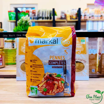 Nui ống lứt hữu cơ Markal 500g