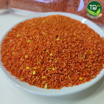 Ớt bột khô xay, không cay, không mặn, dùng làm gà nướng muối ớt, kim chi thơm ngon, hấp dẫn (hàng loại 1) [250 gr - 1kg]