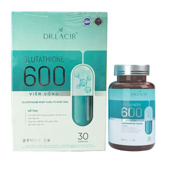 Viên Uống Nám Trắng Da Glutathion 600 Lamer Care - Dr. Lacir