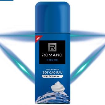Bọt cạo râu Romano force 175ml