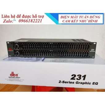 Lọc tiếng cao cấp DBX 231-Lọc xì cho dàn âm thanh chất lượng tốt - lọc âm cao cấp