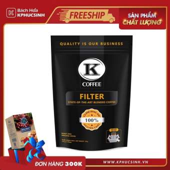 Túi Cà Phê Phin Giấy Filter Coffee Thương Hiệu K Coffee (50G/Túi)