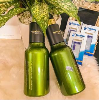 Cặp dầu gội xả phục hồi Collagen Sophia Platium 500ml x 2