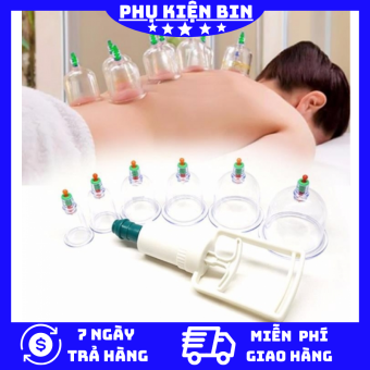 Bộ giác hơi 12 ly không dùng lửa-Giác hơi chân không