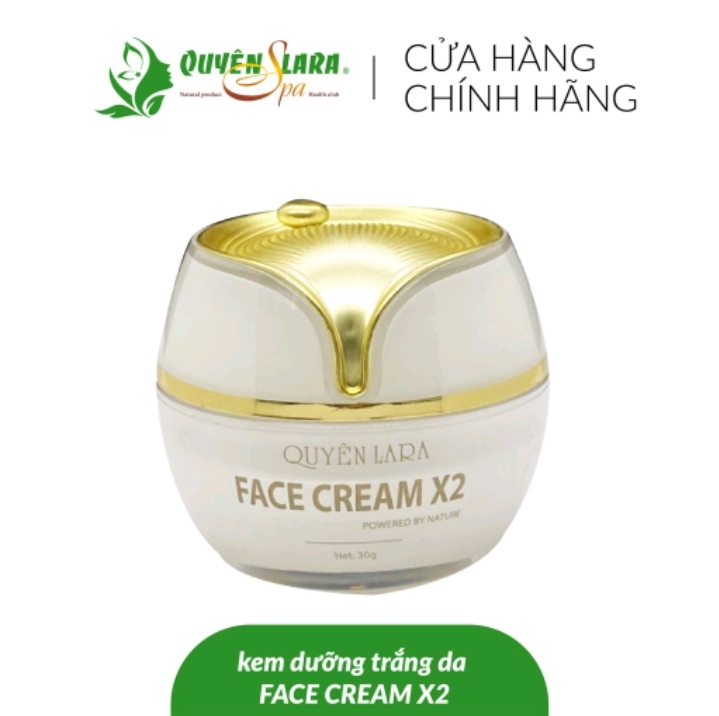 Kem dưỡng trắng da face cream x2 quyên lara
