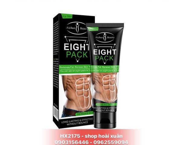 Kem bôi tăng cơ bắp Aichun Beauty Eight pack giúp cơ thể 6 múi cho người tập thể hình 80gr - HX2175