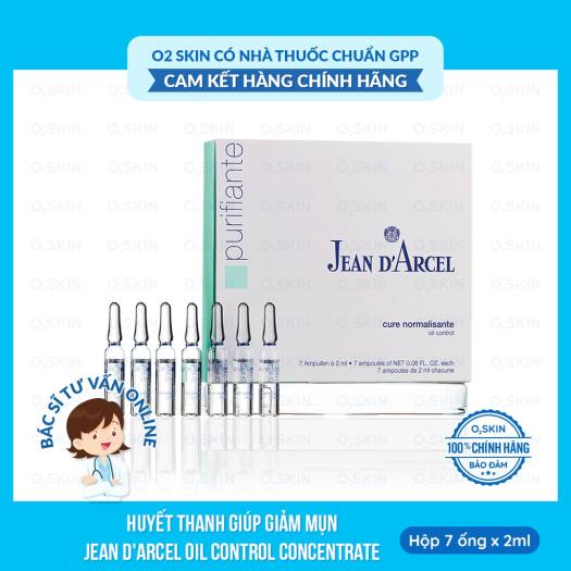 HUYẾT THANH GIẢM MỤN 🎁  / BÁC SĨ KHÁC VÀ TƯ VẤN ONLINE 💓 JEAN D'ARCEL OIL CONTROL CONCENTRATE 💞💞💞