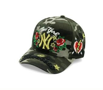 Mũ Lưỡi Trai Nam Nữ NY Thêu Hoa Văn /Nón Kết NY Xuất Khẩu