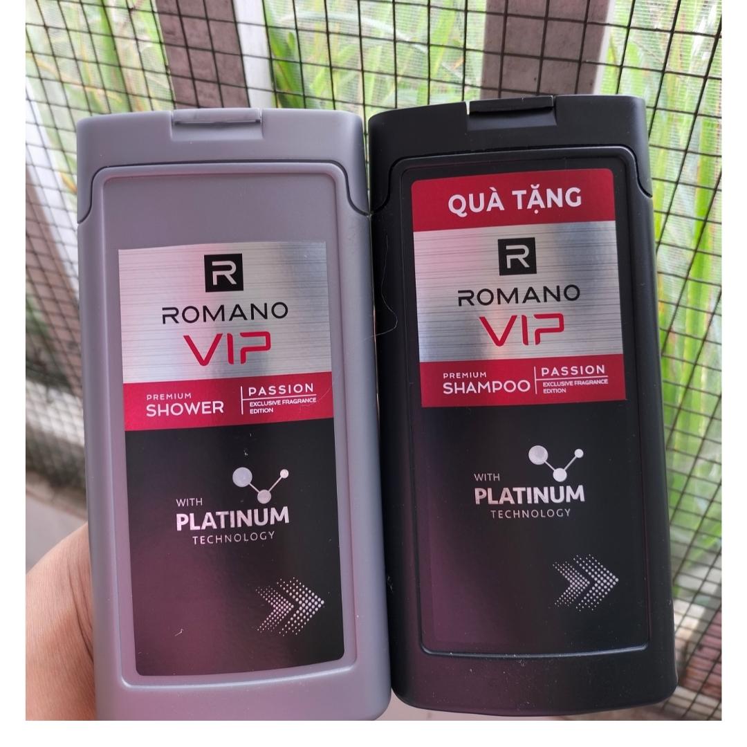 Dầu Gội Hoặc Sữa tắm romano vip 150g