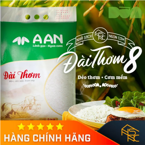 Gạo a an đài thơm 8