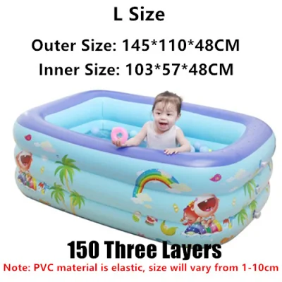 【SG Seller】Inflatable Swimming Pool/Swimming Pool/Kids baby Inflatable Basin Bathtub (2)