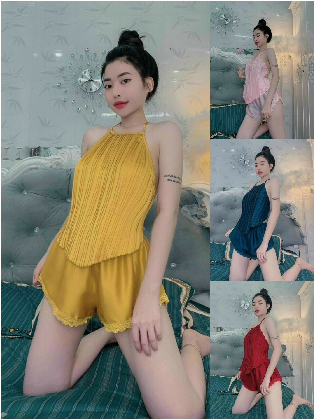 Sét Bộ yếm Phi bóng siêu dễ thương