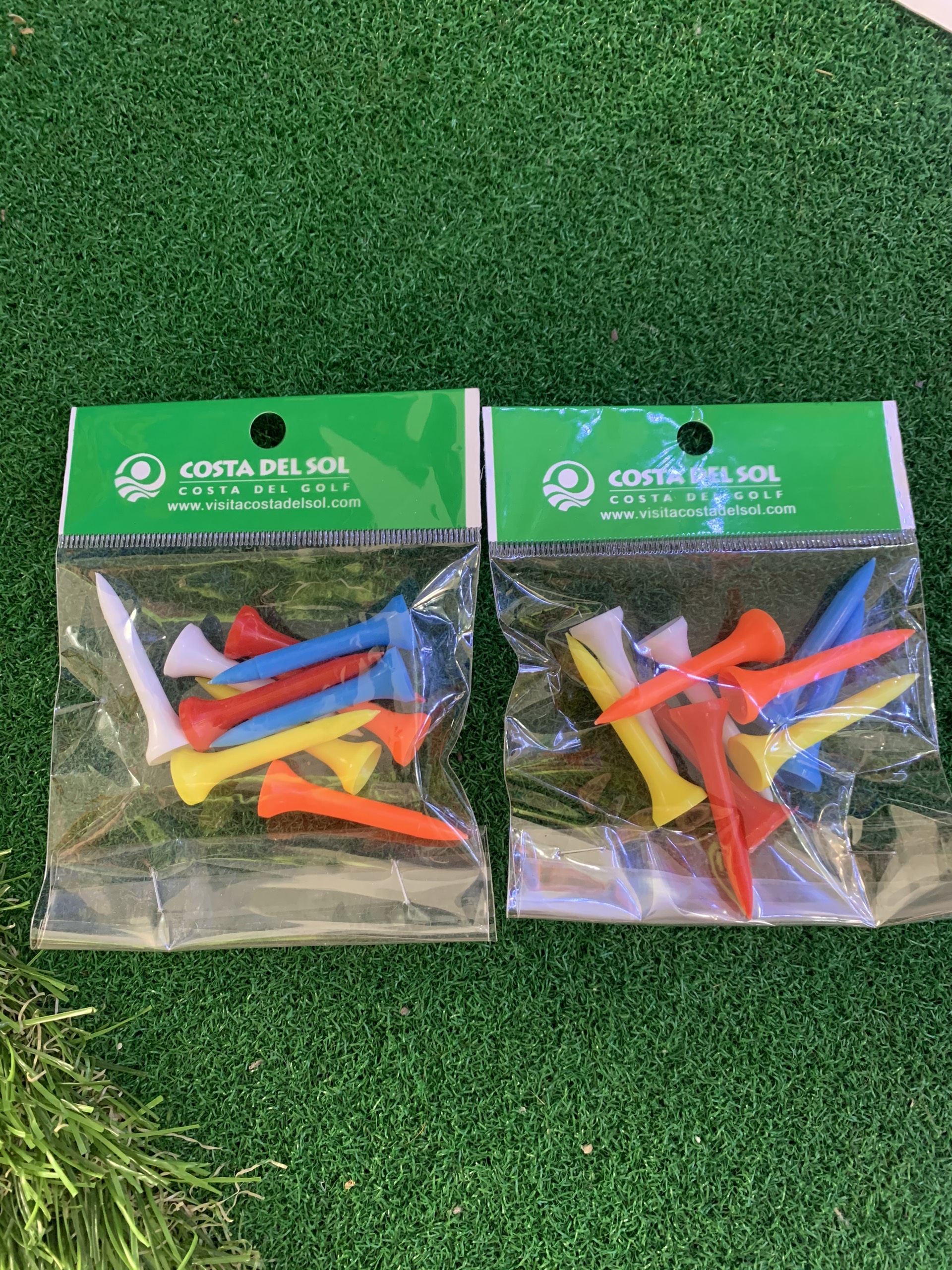Tee golf gói 10 chiếc chất nhựa dài/ ngắn. - 2
