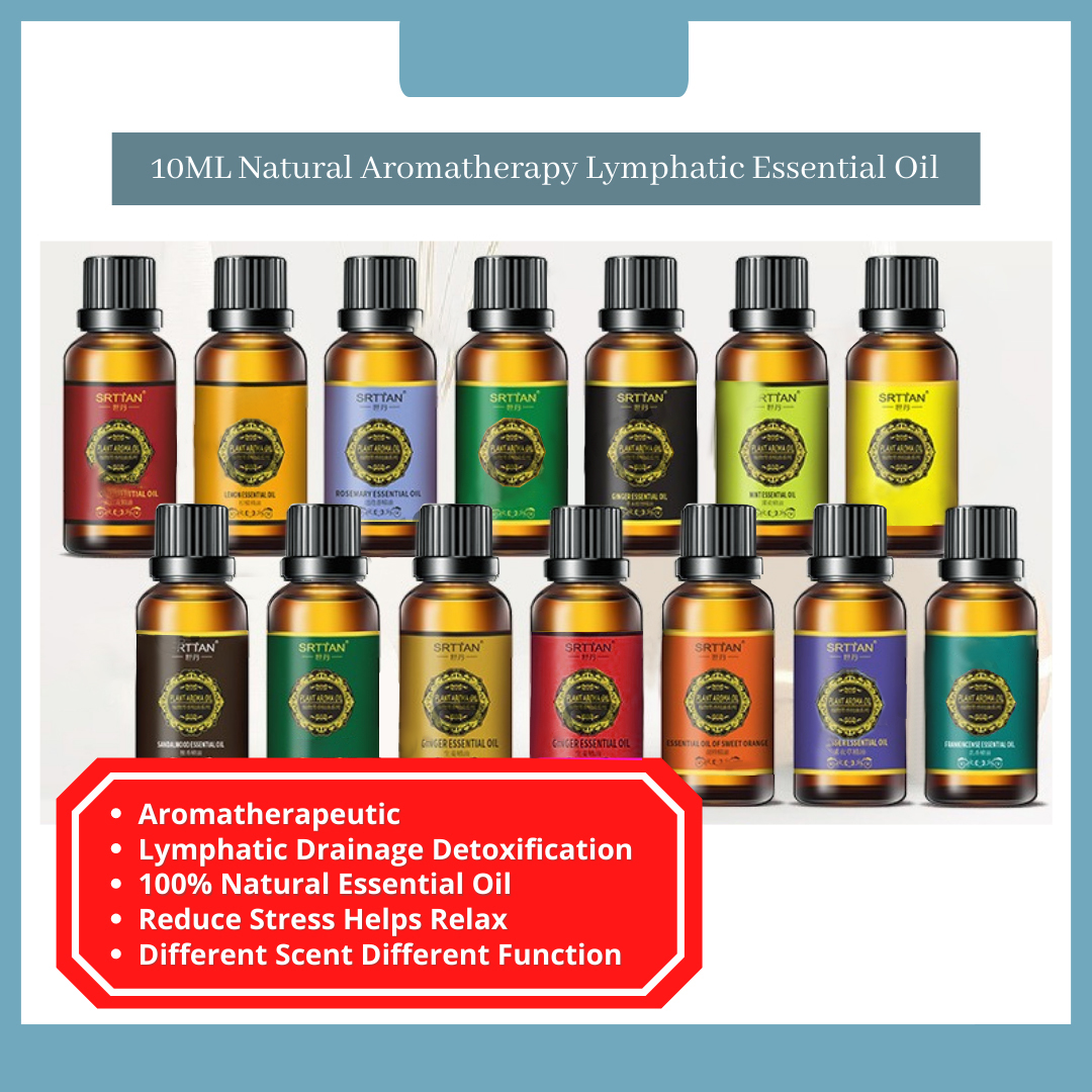 Gambar [30ml] 15 kinds of Lymphatic drainage detoxification essential oil 30ML