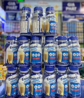 Lốc 6 chai Ensure ORIGINAL hương vani 237ML