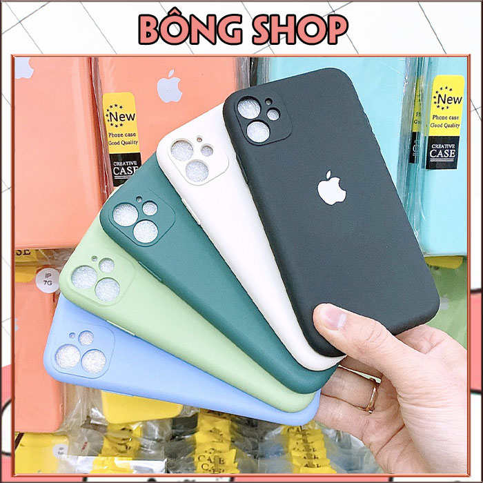 Ốp lưng iphone Trơn dẻo bảo vệ camera 6/6plus/6s/6splus/7/7plus/8/8plus/x/xr/xs/11/12/13/pro/max/plus/promax