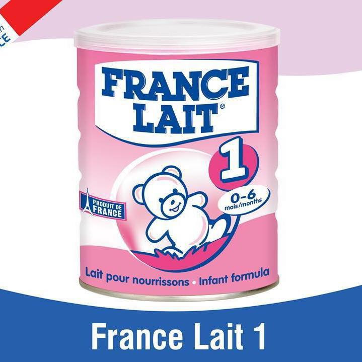 Sữa chính hãng nhập khẩu từ Pháp France Lait số 1 cho bé từ 0-6 tháng tuổi hỗ trợ phát triển toàn diệntiêu hóa tốt. Sữa mát. Trọng lượng 900GR. Có tem code QR của công ty