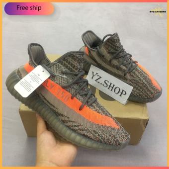 Giày Thể Thao 350 Xám Cam Nam Nữ Cao Cấp