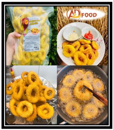 gà nugget vòng chiên giòn CP gói 1kg