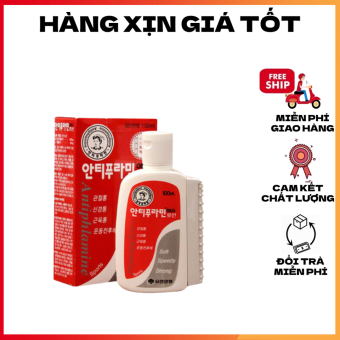 Dầu nóng xoa bóp Yuhan Antiphlamine Lotion Hàn Quốc 100ml/Hộp, Xuất Xứ Hàn Quốc, Giúp Giảm Đau Nhức Hiệu Quả