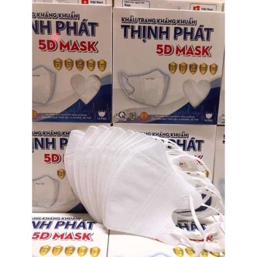 50 khẩu trang kháng khuẩn 5D mask