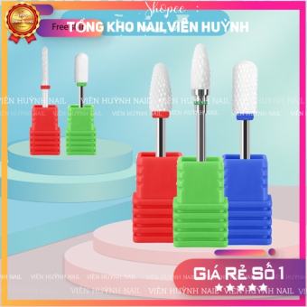 Đầu mài sứ  dũa phá móng nail chuyên nghiệp  loại mịn tốt