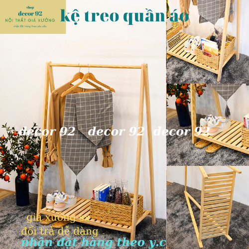 Kệ chữ a 1 tầng, giá treo quần áo