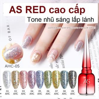 Sơn gel AS red - màu nhũ sáng mã AHC