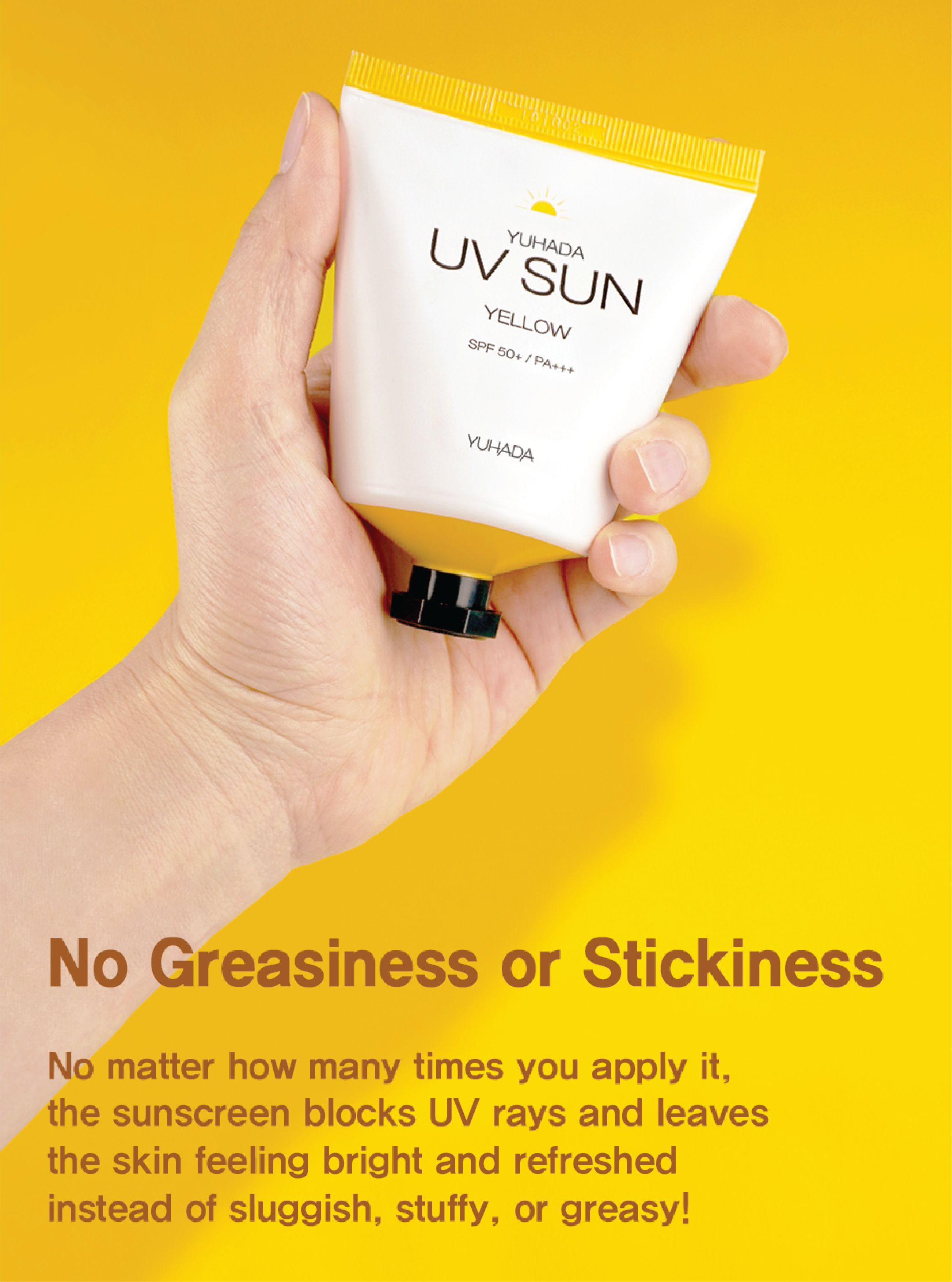 Yuhada UV Sun Cream SPF50+ / PA+++ (50ml) | Lazada Singapore