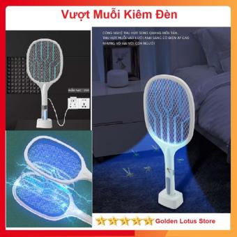 Vợt muỗi thông minh 3 trong 1, vợt muỗi thông minh tự bắt muỗi, đèn điện quang kết hợp đèn ngủ